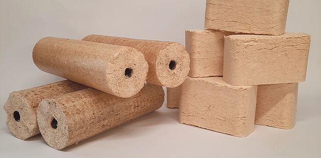 Heat logs / RUF briquettes / wood briquettes for sale across Europe